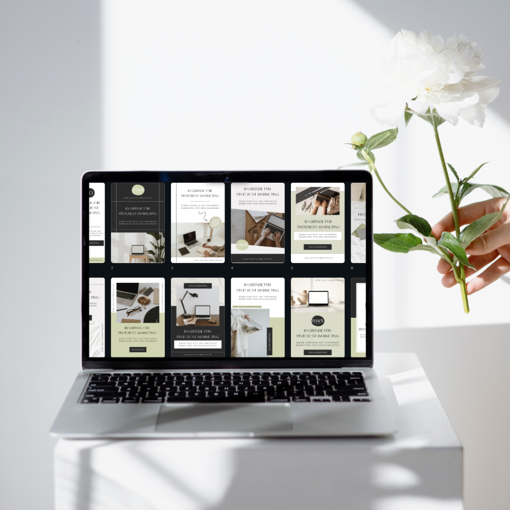 Pinterest Templates - Pinterest Pin Vorlagen für Canva - Pinterest Marketing leicht gemacht! Geld verdienen mit Pinterest